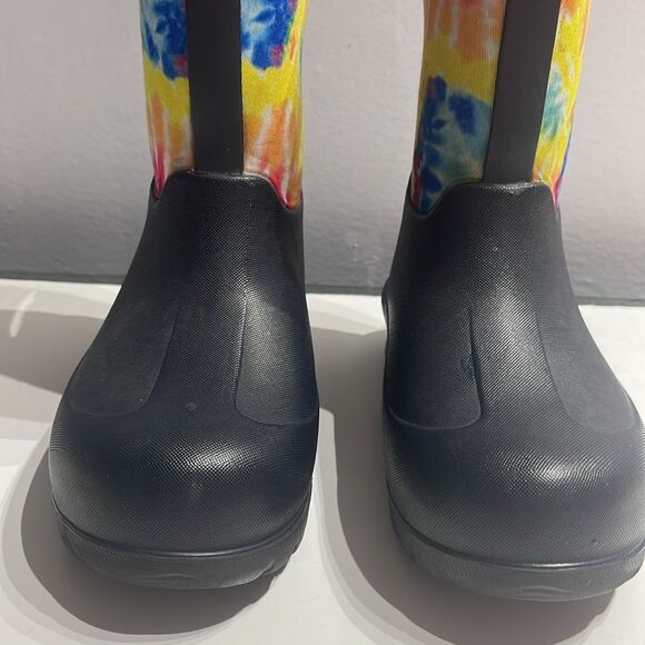 Bogs Tye dye Boots Toddler 12 Unisex Rainbow - Picture 6 of 8
